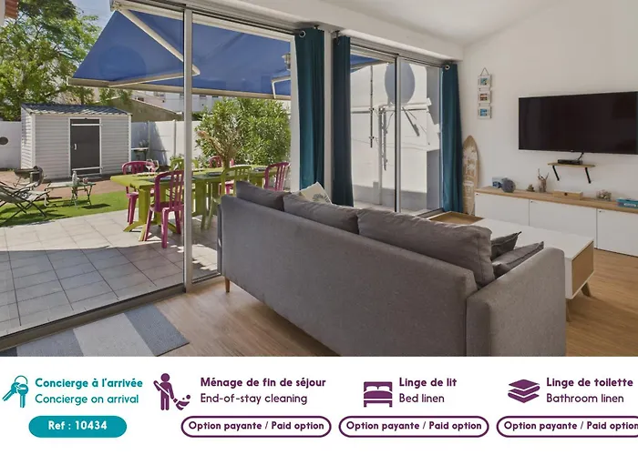 Hébergement de vacances Entre Coeur De Et Plage, Maison Pour 6 *